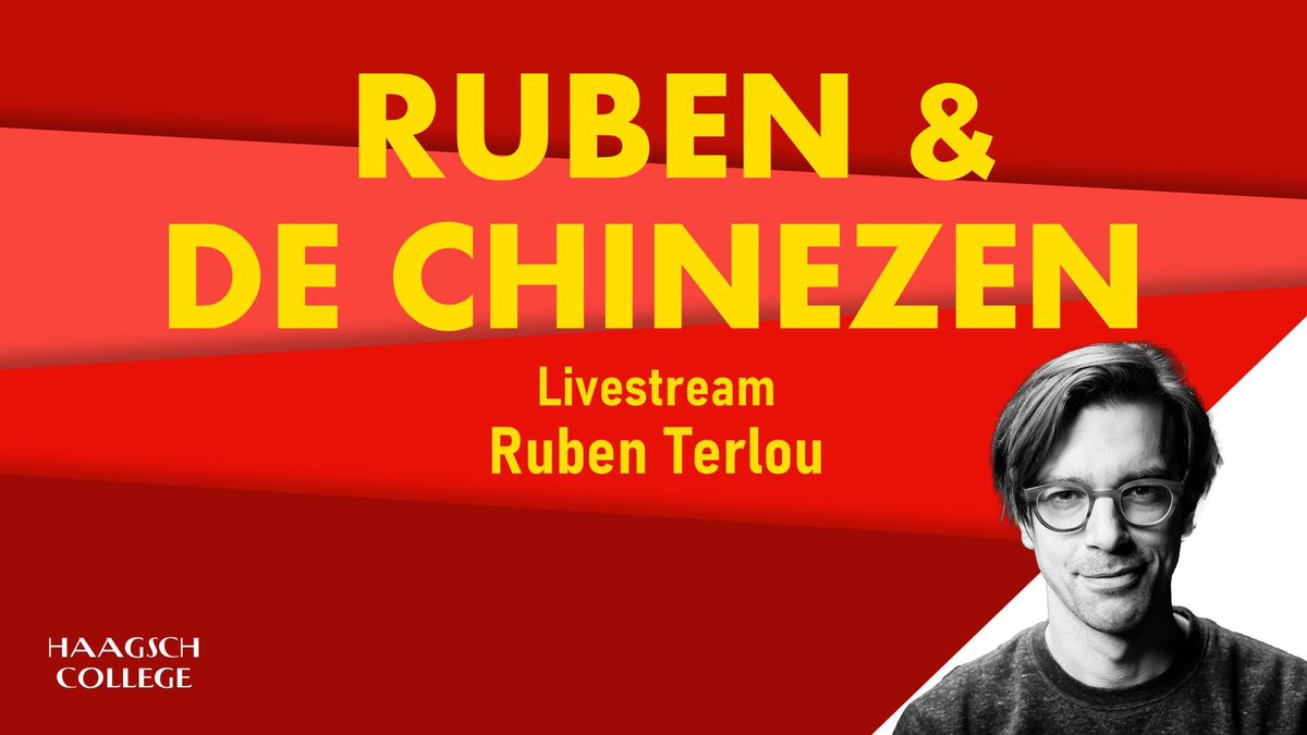 Helaas geen theatertour ism <a href="/haagschcollege/">Haagsch College</a> dit jaar vanwege corona, dat doen we een andere keer. Maar gelukkig wel een livestream!

Want juist nu valt er veel te vertellen over China. Het land dat de wereld onherkenbaar zal veranderen.  

Ben je erbij? 👉 haagschcollege.nl/college/rubene…