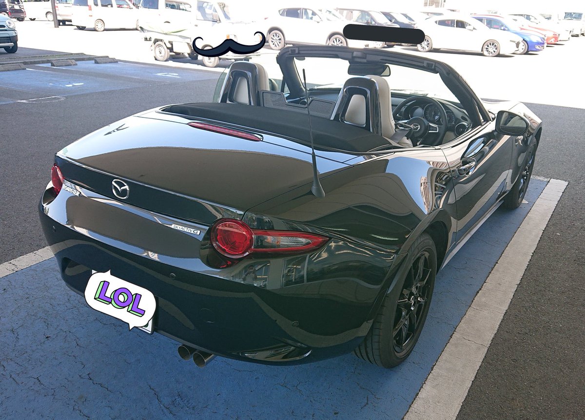 ひょんなことから、ロードスターの試乗に行ってきたよ!
やっぱ運転しやすくて良い車だね…😍 