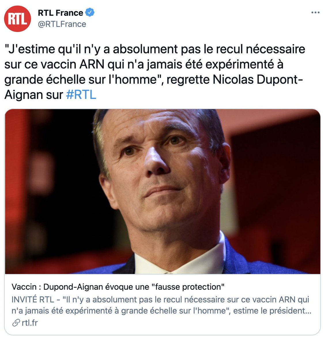 Enthoven_R's tweet photo. C'est fou comme les gens qui voulaient "prescrire sans attendre" un faux-médicament non-testé (afin, disaient-ils, de "sauver des vies"), exigent désormais d'attendre des années pour consentir au #vaccin, qui sauve des vies. 🤔😶
#Dupontaignan https://t.co/hW1tS2GuWO