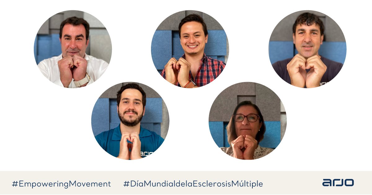 En el #DíaMundialdelaEsclerosisMúltiple #arjospain muestra su solidaridad con los afectados por #EsclerosisMúltiple 😊con el símbolo en lengua de signos del Corazón de la EM 💙
Conecta tus manos 🤝 y crea el «Corazón de la EM»  <a href="/aedemesclerosis/">Esclerosis Múltiple</a>
#EmpoweringMovement #ConexionesEM