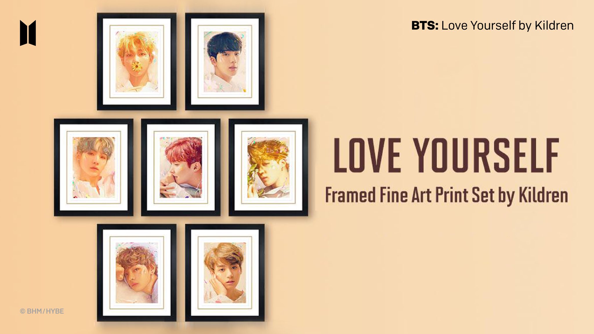 BTS fineart 額縁付き 【公式通販】