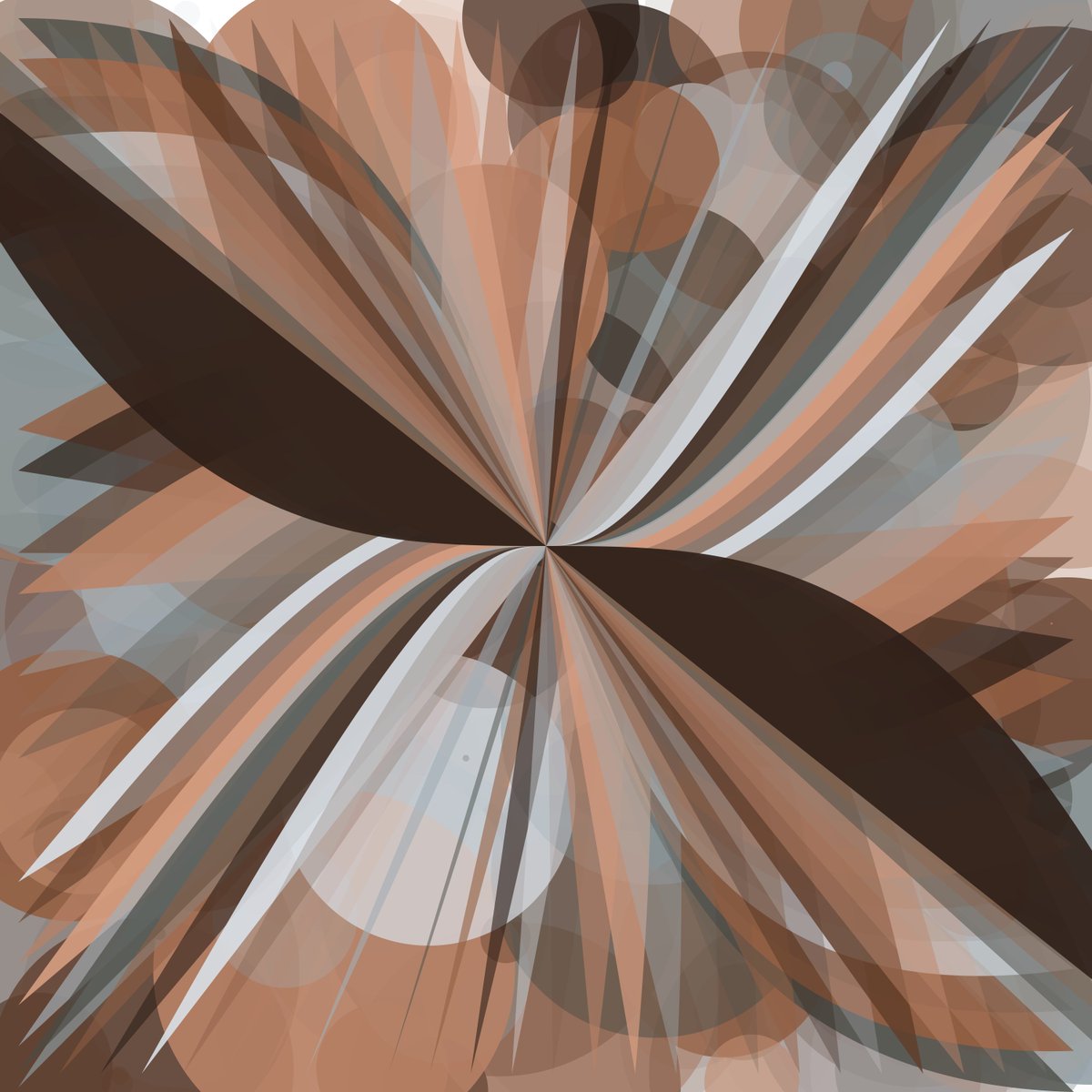 Generative Art "pile-dropped-name" with 💜 by #restzeebe using <a href="/Camunda/">Camunda</a>, colors: #945f42, #2d1f18, #d9dfe6, #613c29, #b88166, #d79e81, #a4aeb4, #8b9a9e, #4b4c46