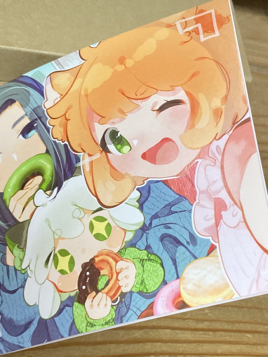 そういえば自分のロシャオの本届いてました🥳🌸あと昨日完売してたみたいです!お手にとっていただきありがとうございました🌷
発色がめっちゃ綺麗で満足です✨