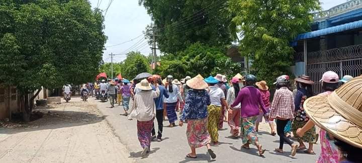 Today’s protest crowds at Monywa !!
#WhatsHappeningInMyanmar
#May30Coup