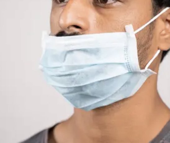 hvgoenka's tweet photo. This message is for those who wear their mask below the nose - it’s been a year now, it takes less time to potty train a baby!!! https://t.co/VrANpysjxp