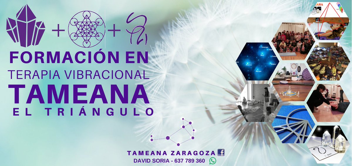 dvdsoria's tweet photo. ¿Conoces #tameana? Una técnica energética muy sencilla de aprender y aplicar para ayudar a recuperar tu equilibrio, tu sentir, tu SER.
#zaragoza #dvdsorial #chakras #SANACIONESPIRITUAL https://t.co/ic8ii43AFQ
