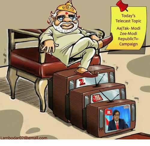 WMalkhat's tweet photo. Media Control the minds of people
And Modi Control the Media 
Media is voice of people 
But Indian Media is Maan ke Baat of Modi
#AajTak_दलाल_मोदी_का
#GodiMedia 
#ModiResign #themodi https://t.co/Ve1vplyqDB