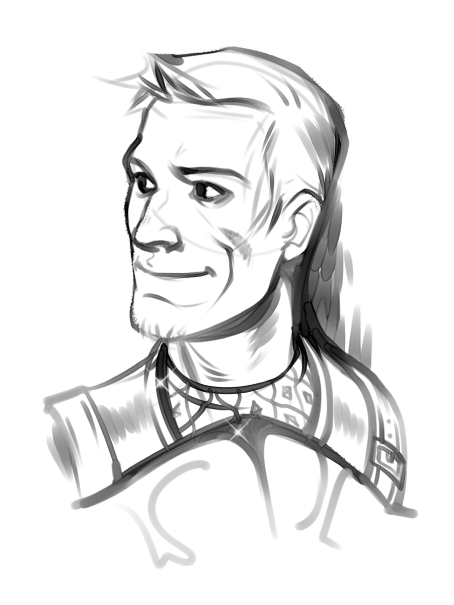s0yka_birb's tweet photo. #dragonage #commissionart 
First sweet pies in the face of the Grey Wardens for @strmhnd ❤️ https://t.co/INBmZgZw1P