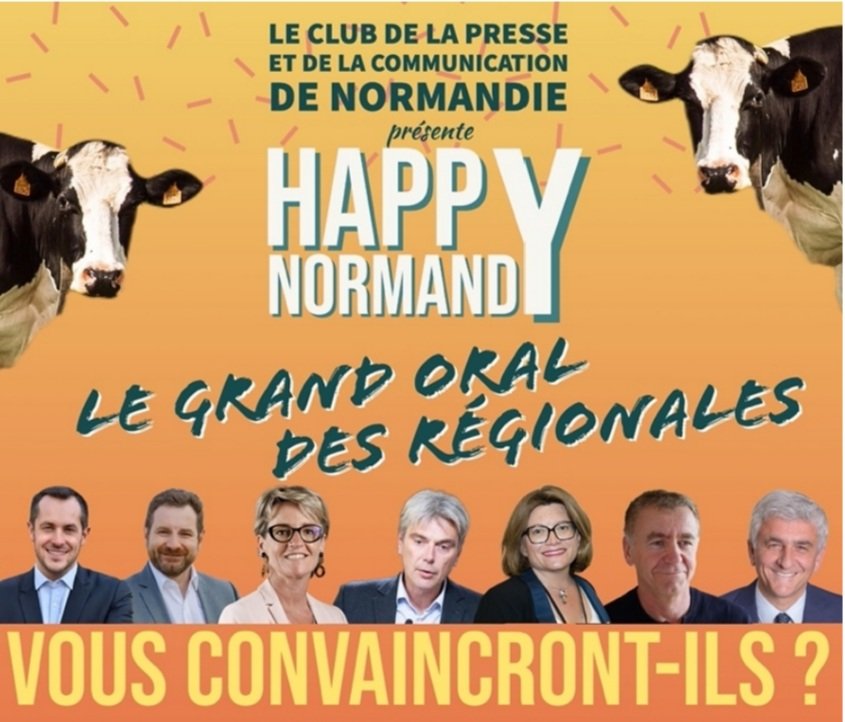 Le club de la presse de Normandie organise le grand débat des Régionales à suivre en direct sur Facebook : pages du clubdelapressehn, de mes confrères Paris-Normandie, 76actu, et France Bleu le mardi 1er juin de 19h à 21h. #happyNormandy <a href="/unionagricole76/">unionagricole76</a> <a href="/pressecomndie/">Club Presse Com Ndie</a>