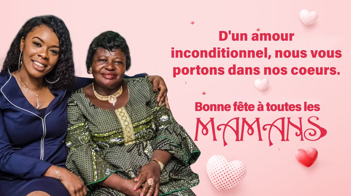 Des boucliers, des confidentes, des amours, vous l'êtes. Pour tous les sacrifices, recevez l'expression de notre gratitude et notre profonde reconnaissance en ce jour.
Bonne fête à toutes les mamans.
<a href="/Sylviabongo/">Sylvia Bongo Ondimba</a> <a href="/FondationSBO/">Fondation SBO</a> <a href="/OssoukaRaponda/">Rose Christiane Ossouka Raponda</a> <a href="/MilebouAubusson/">Milebou-Aubusson L</a>