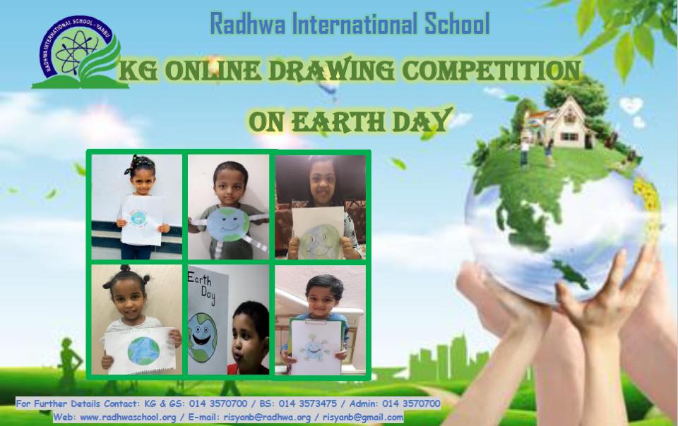 Radhwa Intr School Go Green And Make Our Earth A Beautiful Place To Live Earthday21 Day Was Celebrated Today In Kg Section With Free Hand Drawing Competition Related Radhwa Intr School Go Green And Make Our Earth A Beautiful Place To Live Earthday21 Day Was Celebrated Today In Kg Section With Free Hand Drawing Competition Related