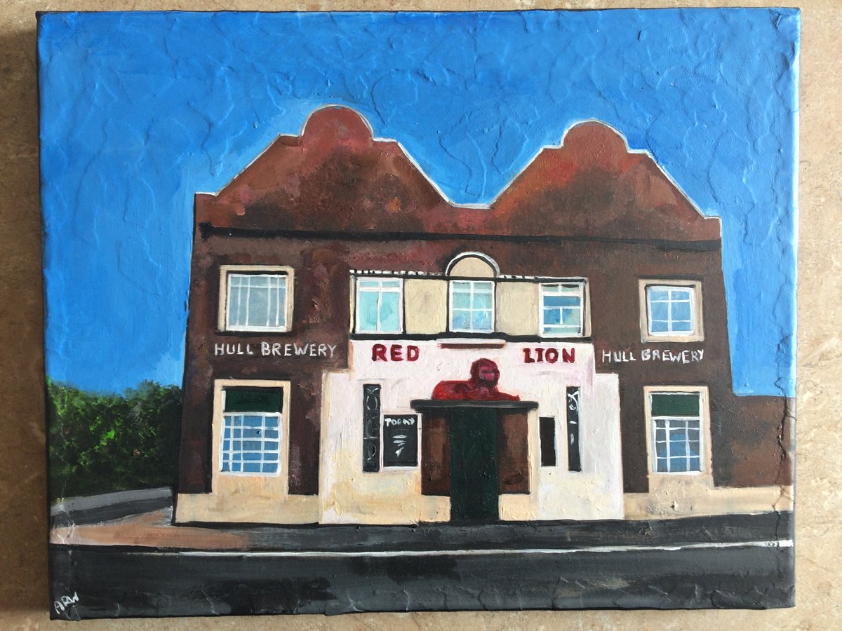 artistofhull's tweet photo. Hull Pubs Artwork Sale! Today, I've a sale of iconic pubs of Hull for £40 each + p&amp;p. Approx size 11.75x9.5x0.5 inches. DM if interested.
#Hull #Yorkshire #Hullart #Humberside #Eastyorkshire #pubs #paintinghull #kingstonuponhull #architecture #hullartwork #pubsofhull #art https://t.co/vR7OeguIx3