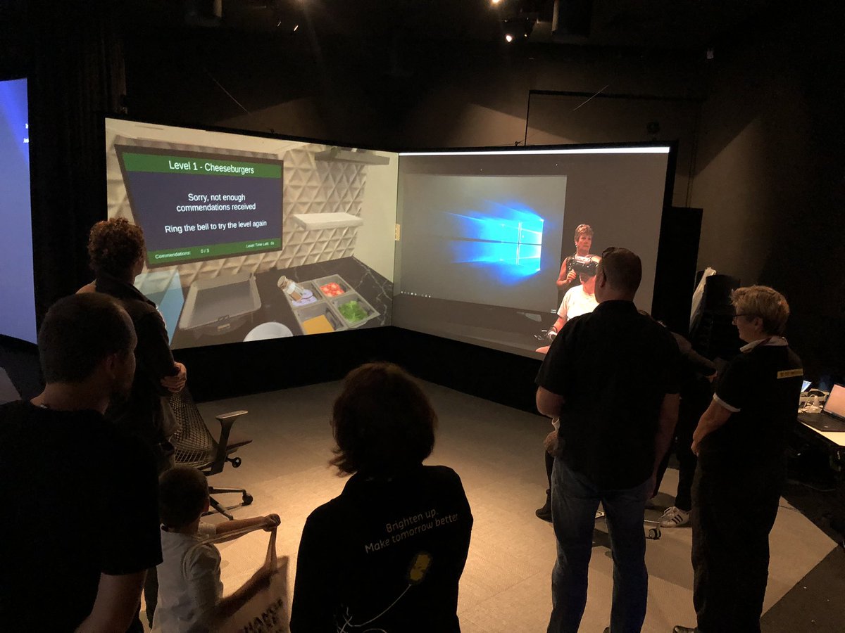 CurtinHIVE's tweet photo. - “Impact: beyond the night sky” with @SpaceKatarina 
- Krenia shipwreck 3D reconstruction
- Rehabilitation in VR
@petrahelmholz @ErgoChick https://t.co/HD84zQFQOk