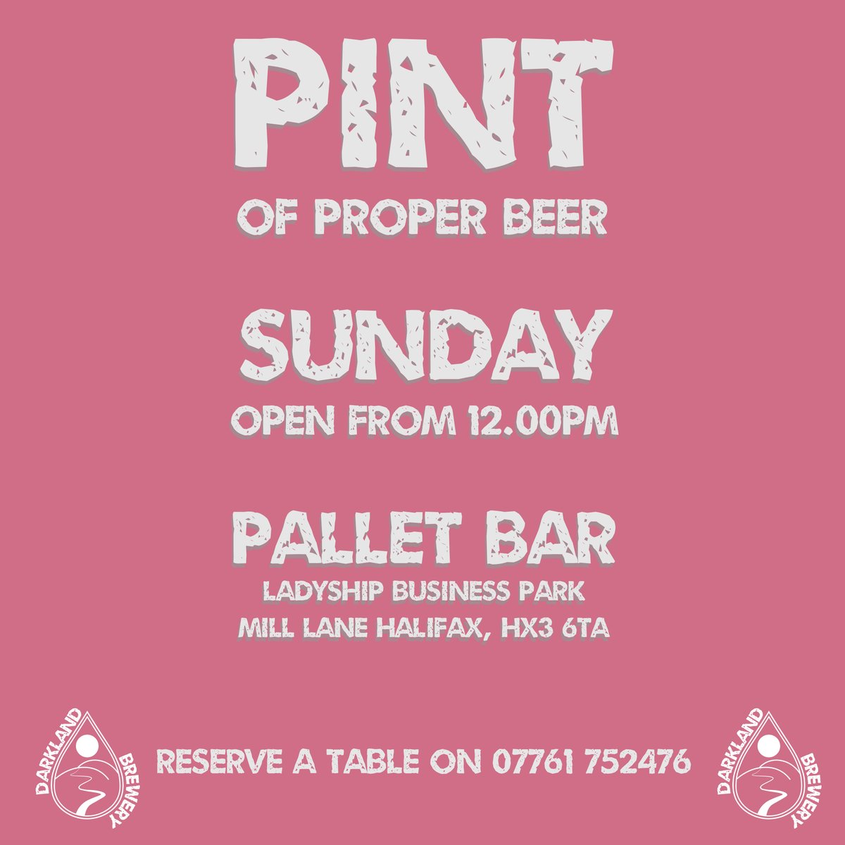 ☀Bank Holiday Sunday Social!🤘

☀Sun.
🍺Beer.
Y

You know what to do.

#halifaxbestkeptsecret