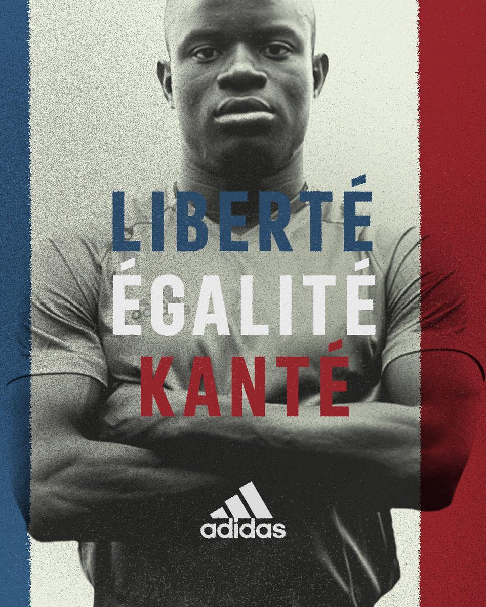 JulienYFS's tweet image. Liberté Égalité N’golo Kanté 🇫🇷 🤩🏆