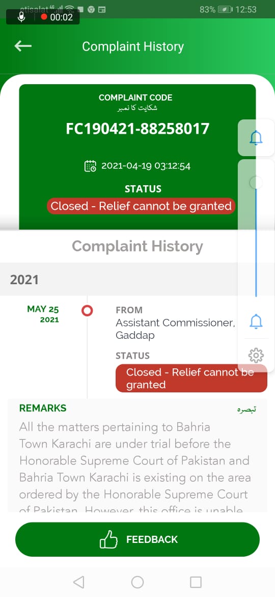 NaseerSoomro71's tweet photo. Complain against Bahria Town karachi for REFUND https://t.co/phdOgxrmmx