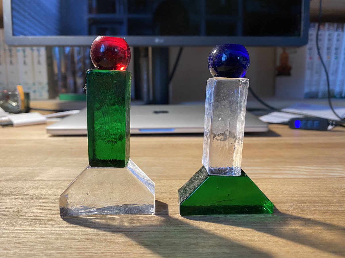 ブルーノ・タウト ガラスの家の玩具 ブルーノ•タウト『ガラスの家の玩具』ガラスの積木