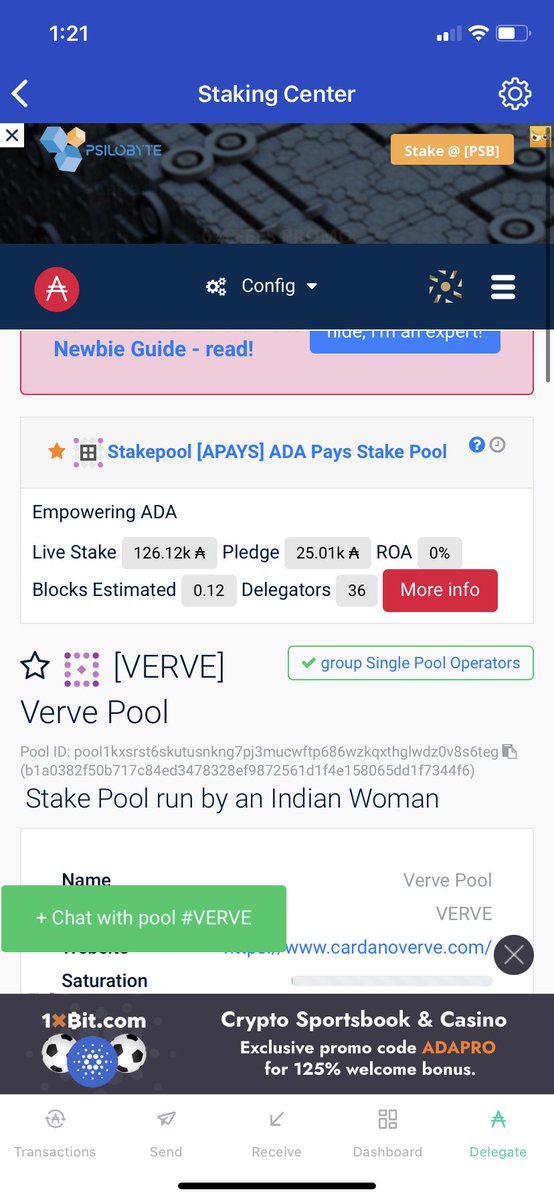 CrypticNiKoAl's tweet photo. @TradeStar619 @CardanoGuru Please search for VERVE you’ll find it. https://t.co/m3pbVhqYWv