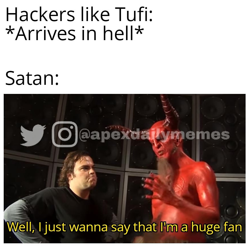 ApexDailyMemes's tweet photo. New meme is here! #Memes #ApexLegends #Apex #Apexmemes #dailymeme #Apexdailymemes https://t.co/vMpp39TpPS