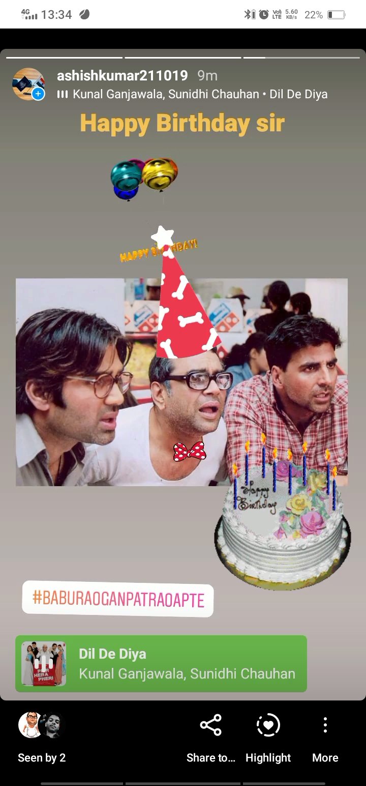 Happy Birthday Paresh Rawal sir 
