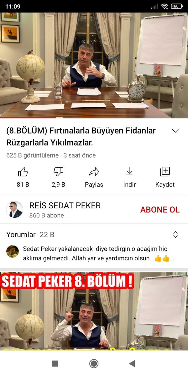 Valla reis ne çok şey biriktirmişsin içinde...Zaten az çok neler döndüğü belliydi içerde ama sende bunca şey olup bitene kadar neredeydin diye insan soramadan edemiyor kendine.Yani seninde canın yanmasaydı konuşmayacaktın,hadi bunu da söyle diyelim ki EYVAALLAH 
#sedatpeker8