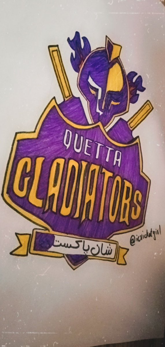 iCricketGirl's tweet photo. Gladiators ๐๐
#PSLY https://t.co/bycyEjMT7i