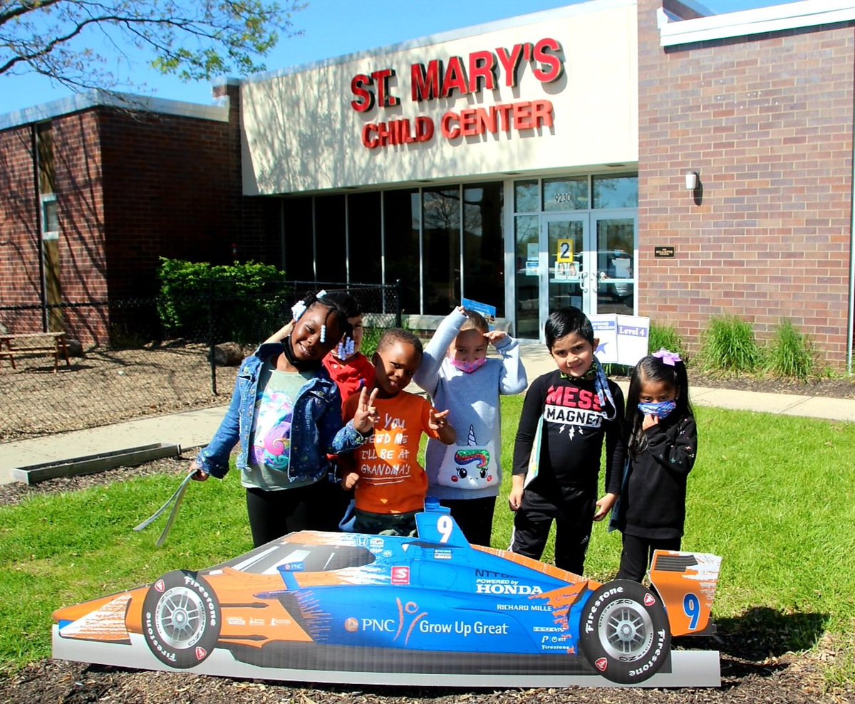 TODAY👉 3 hours to go before <a href="/scottdixon9/">Scott Dixon</a> &amp; the <a href="/PNCBank/">PNC Bank</a> No. 9 <a href="/Honda/">Honda</a> <a href="/IndyCar/">NTT INDYCAR SERIES</a> head onto <a href="/IMS/">Indianapolis Motor Speedway</a> to raise awareness for the importance of quality #earlyeducation w/the #PNCGrowUpGreat logo. 🙌 to all those who join us for a better future <a href="/uwci/">United Way of Cen IN</a> <a href="/EarlyLearningIN/">Early Learning Indiana</a> @AnnMurtlow <a href="/ELAN4Kids/">Early Learning Alliance Network</a>