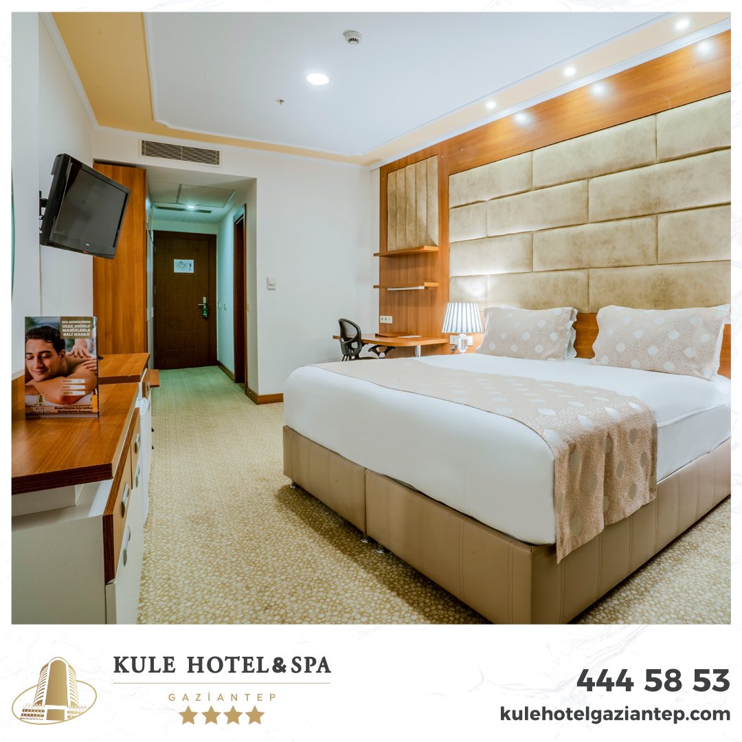 KuleHotelSpa's tweet photo. Tek Kişilik Odamız...

444 58 53
info@kulehotelgaziantep.com

#KuleHotelSpa #Kule #Hotel #Otel #Spa #Restoran #Aquapark #YüzmeHavuzu #SıcakHavuz #BuharOdası #TürkHamamı #UzakDoğuMasajları #Konaklama #Gaziantep #Karataş https://t.co/VgpJeVjcTa