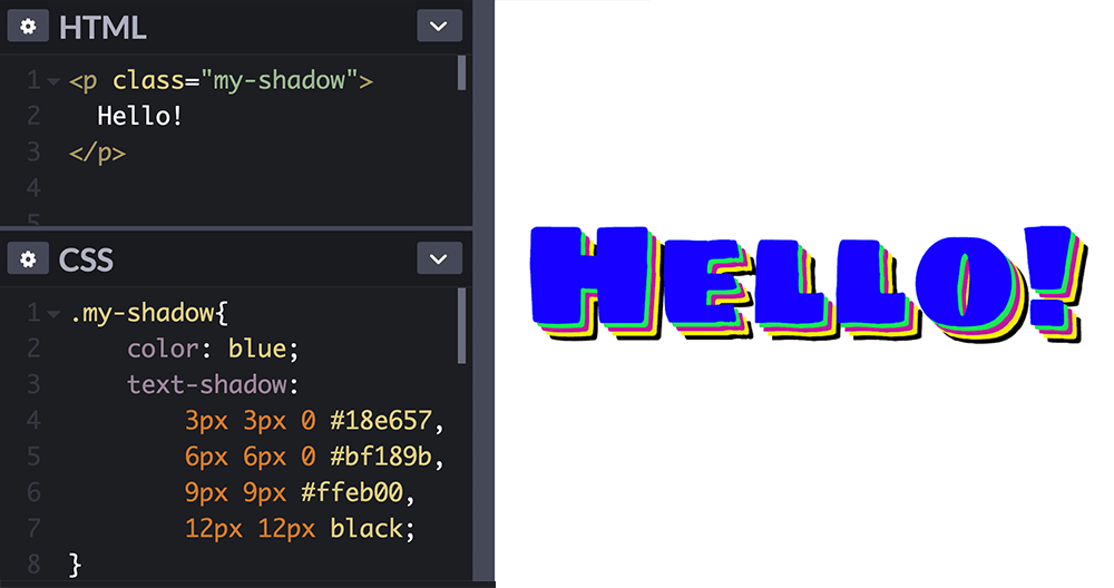 IMAC2's tweet image. Bringing your CSS shadows to the next level!

Just separate them by commas and enjoy! 👇