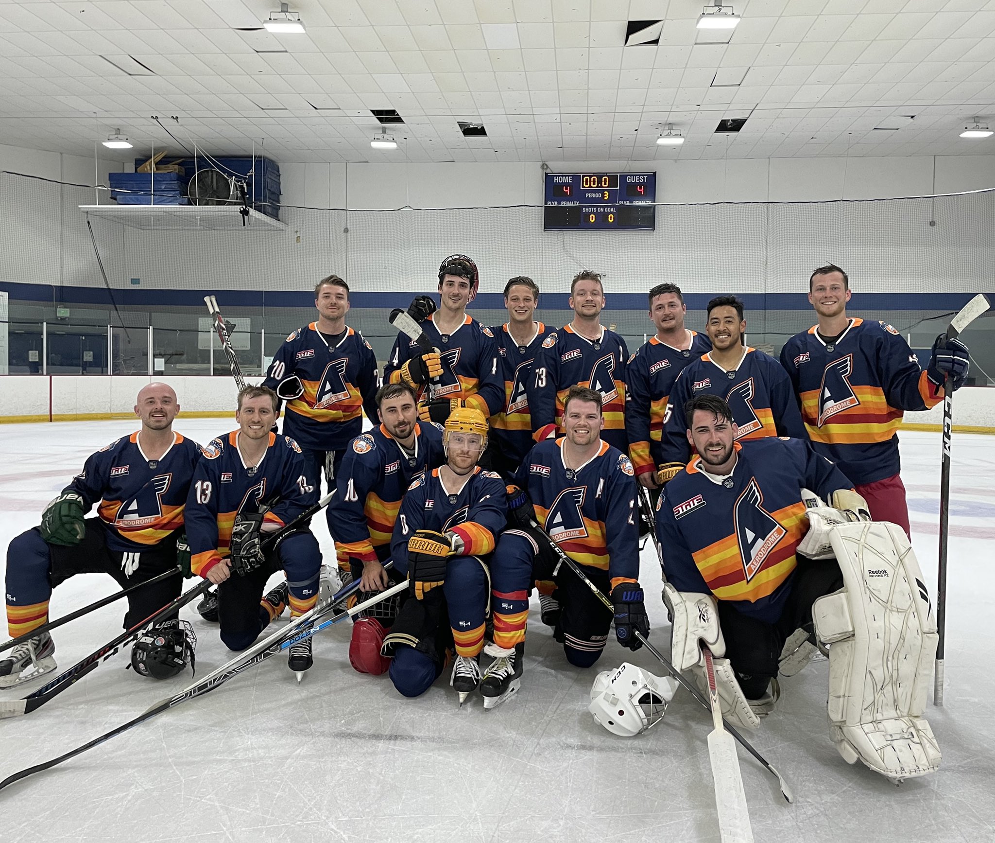 Aerodrome Ice Skating Logo