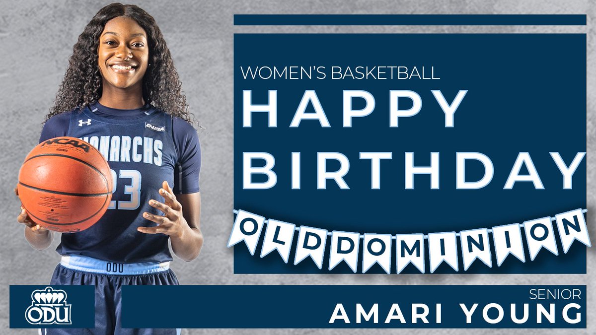 Sending out belated birthday love to Amari Young.

🎂🎉🎁

#ODUSports | #ReignOn | #Monarchs
