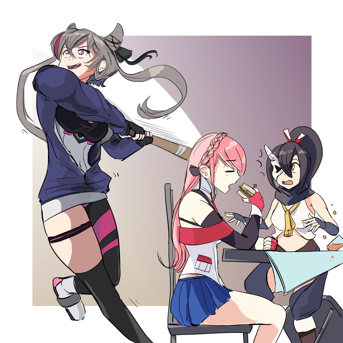 アズレン Guess Whose Back アズールレーン Azur Lane ア Shikizarのイラスト アズレン Guess Whose Back アズールレーン Azur Lane ア Shikizarのイラスト