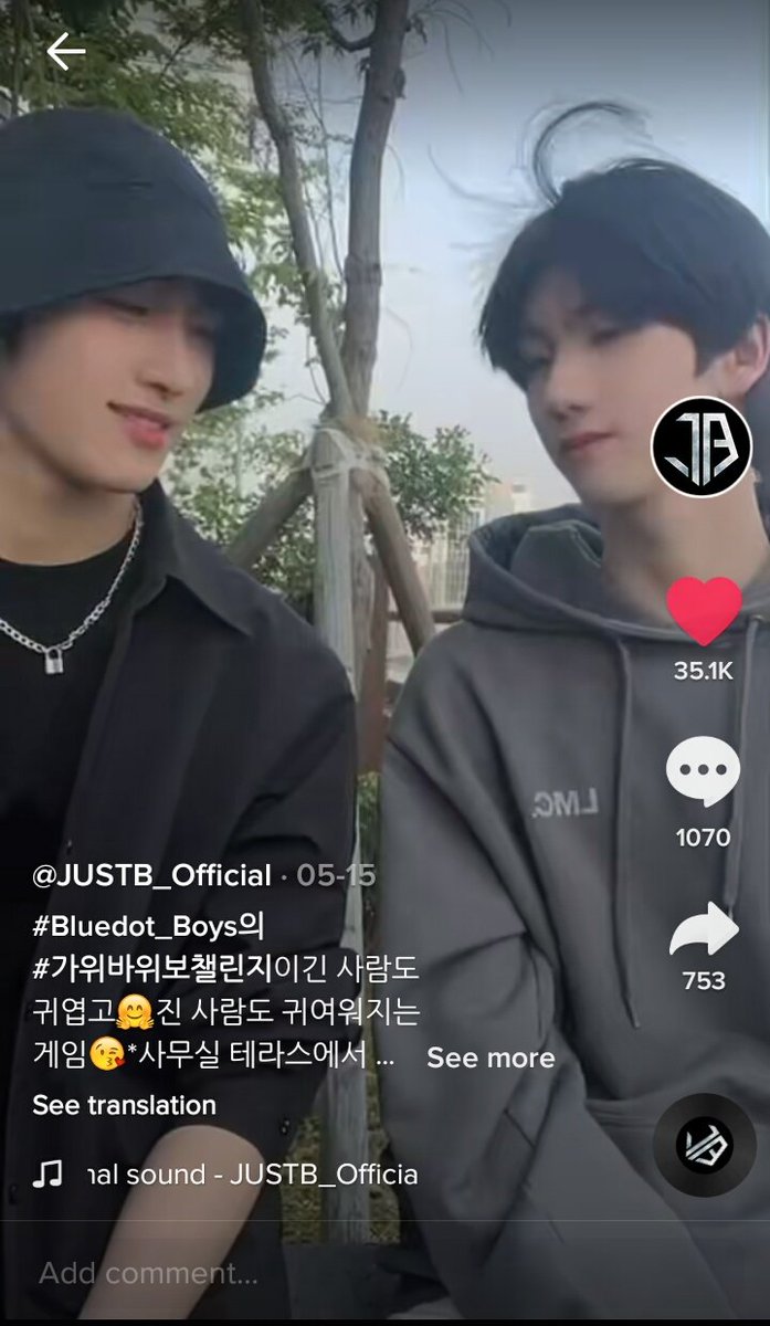 JustB_Inter's tweet photo. ATTENTION,

Lets follow the official JUST B account on Tiktok, and don't forget to like and comment on 2 tiktok videos from Just B.

LINK: 🎥https://t.co/1QhbPpXjKj

@JUSTB_Official @JUSTB_twt #JUSTB https://t.co/4Z5JMM4clK