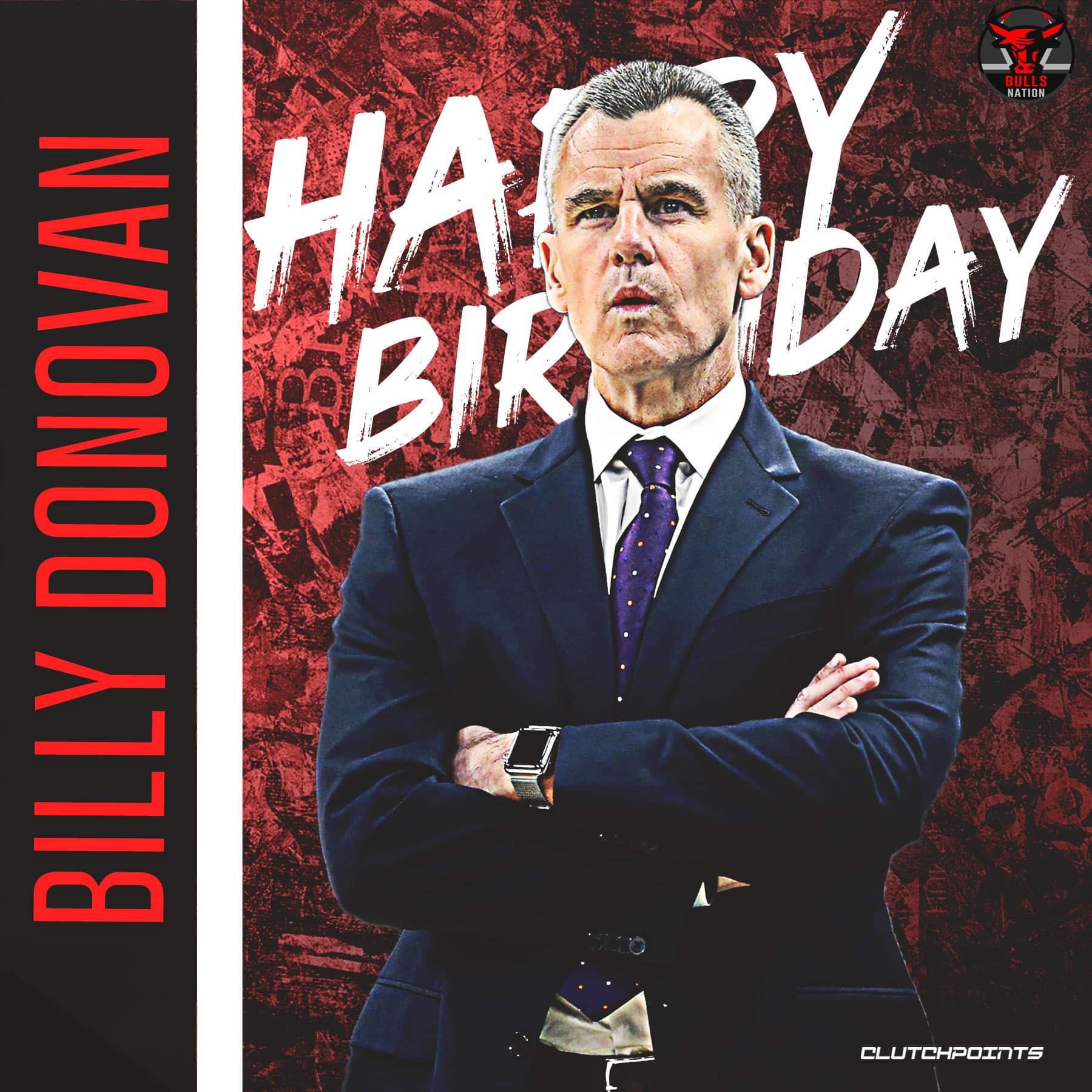 Let\s all wish Billy Donovan a happy 56th birthday! 