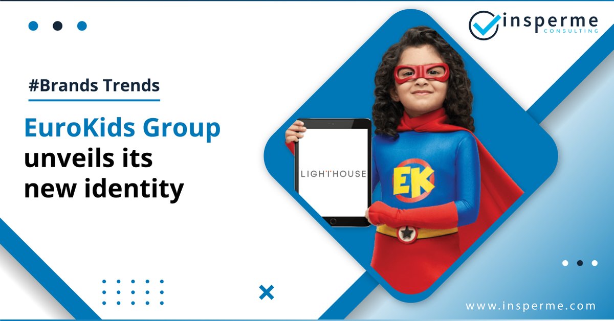 insperme's tweet image. #EuroKidsGroup has unveiled its new identity #LighthouseLearning. The new #brandidentity reflects the company’s vision to be a high quality #educational platform which offers the best educational experiences through its various brands.

…ndequity.economictimes.indiatimes.com/news/the-pitch…