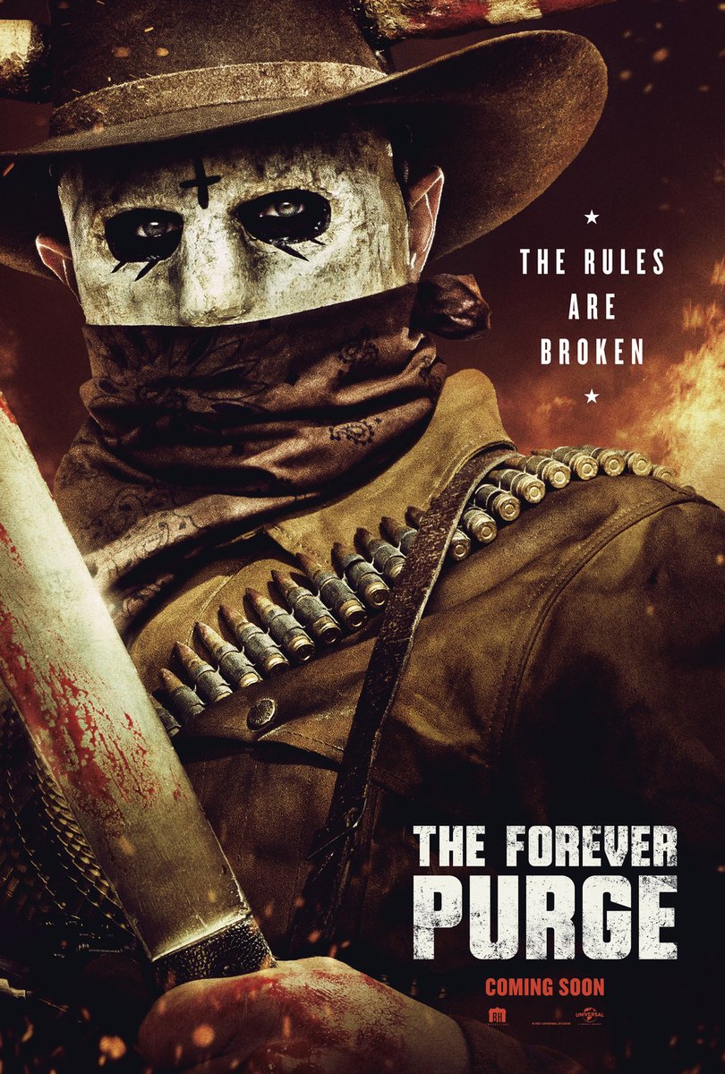 teaser_trailer_'s tweet photo. The Forever Purge - The rules are broken! https://t.co/a02JSbYAbA