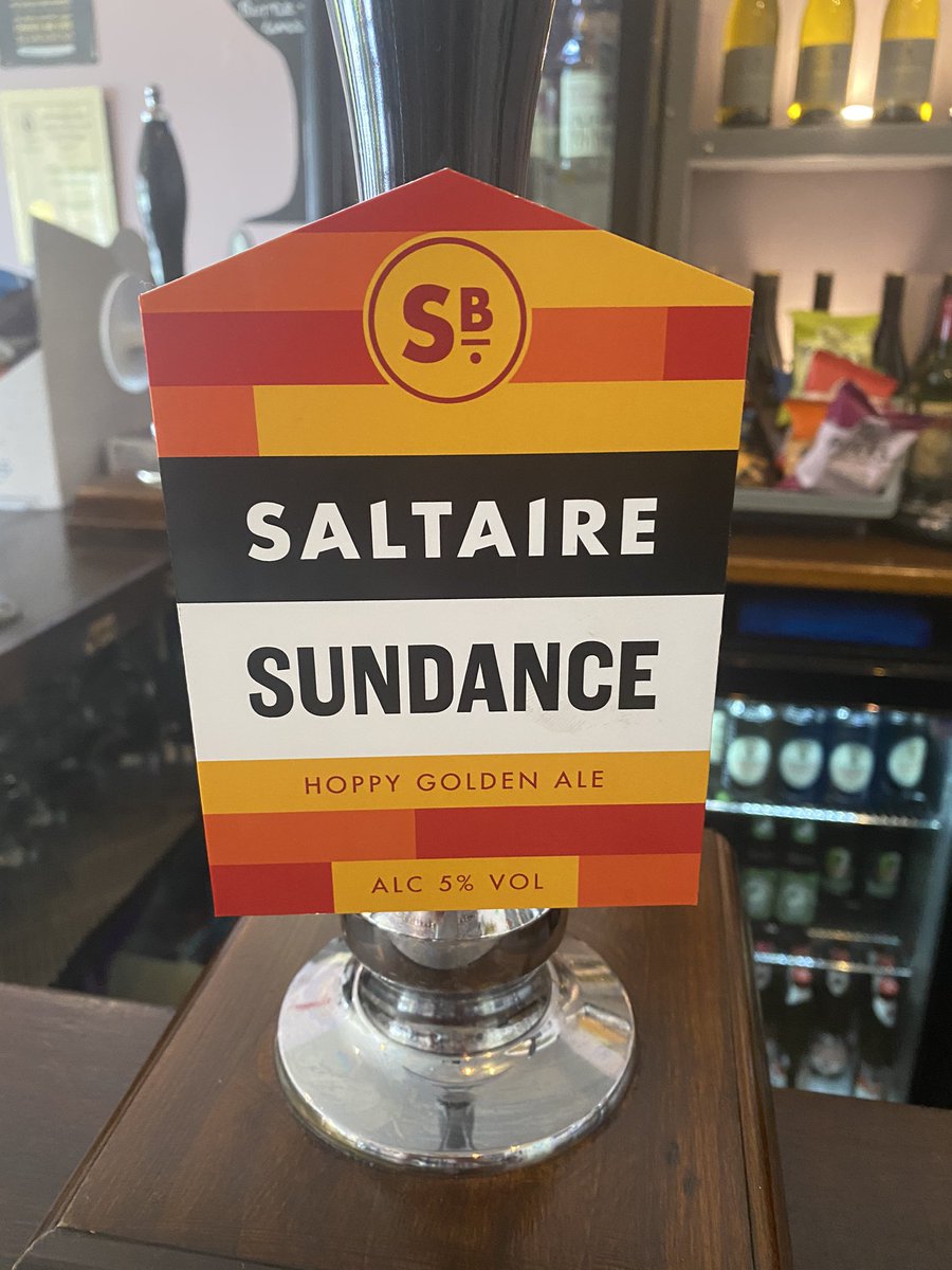 1BTap's tweet photo. It’s a super Scorchio Sunday @1BTap - great opening selection from @SaltaireBrewery @Ilkleybrewery @4tsbrewery @firstchopale  - more great beer ready to follow - use @RealAleFinder for UTD info #goodpeopledrinkgoodbeer https://t.co/MuYSi3KuDg