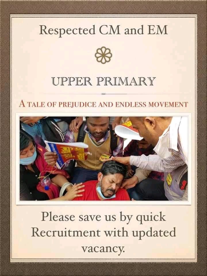 AsitBis78297760's tweet photo. We want #upperprimary recruitment as soon as possible
@basu_bratya @MamataOfficial 

#upperprimary https://t.co/Pqiv1QNP7r