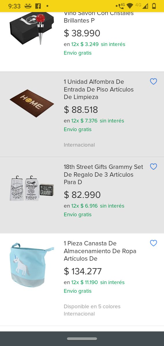 AgarSigrid's tweet photo. @ML_Ayuda @ML_Chile @Mercadolibre que está pasando con los precios que publican para pago???? Hace tiempo la mayoría de ellos son un descaro. Quien regulariza eso?? @SERNAC https://t.co/Z8vyZYT4VS