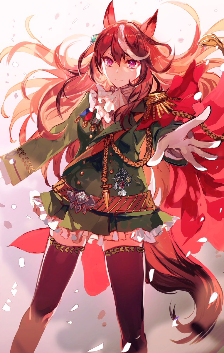 シンボリルドルフ(ウマ娘) 「忙しいです。。。(ナリブは来ない) #今月描いた絵を晒そう 」|rioka⭐️5月コミティアとコミ1のイラスト