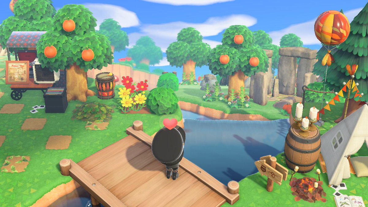 axSalem_'s tweet photo. Down to the stream.
#ACNH #AnimalCrossingNewHorizons https://t.co/bjcYWL93HL