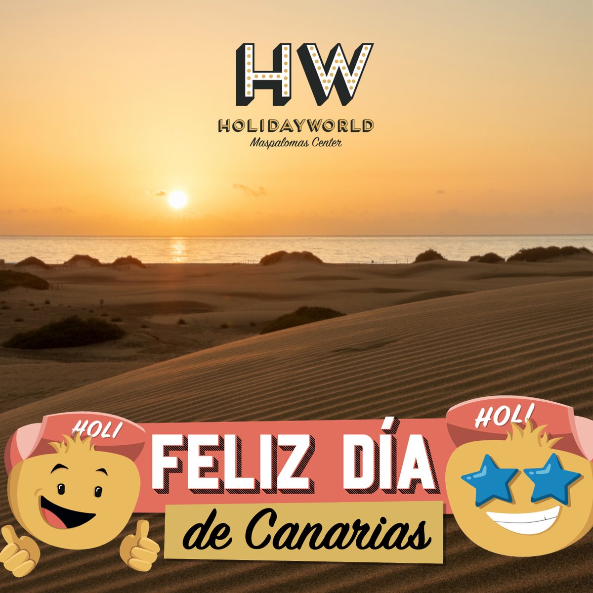 HWMaspalomas's tweet photo. Mi patria es una isla,
mi patria es una roca,
mi espíritu es isleño
como los riscos donde vi la aurora.
(Nicolás Estévanez)

¡ORGULLOSOS DE SER CANARIOS! Ser canario es un privilegio. En un día tan especial, celebramos contigo la cultura y la tradición de nuestras islas. #FUNatHW https://t.co/LoT1MZQZjb