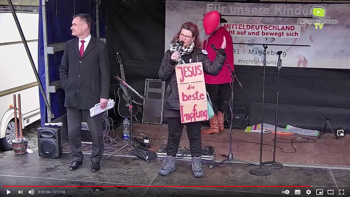BRechercheteam's tweet photo. Läuft wohl wie bei der unbfleckten Empfängnis. Du stehst eines Morgens auf, huch geimpft! Gar nix gemerkt! #Magdeburg Großdemo über #Impfaufklärung am 10.04.2021. Redner u.a. #WalterWeber #ChristianStockmann https://t.co/npsxqGDkIr