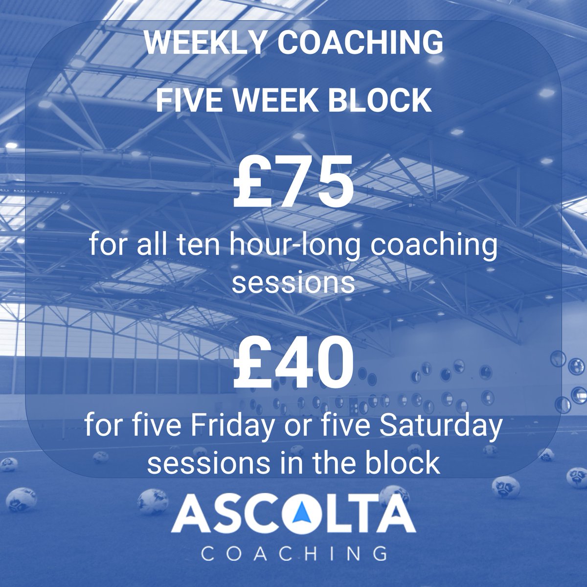 AscoltaCL's tweet photo. We coach boys and girls in the 2008 to 2013 age groups. 

To find out more, and to secure a place, click on the link!

https://t.co/jYAKmT07M9

⚽️🏴󠁧󠁢󠁳󠁣󠁴󠁿

#BelieveTrainAchieve #EverythingIsPractice https://t.co/jqZrHNfdXP