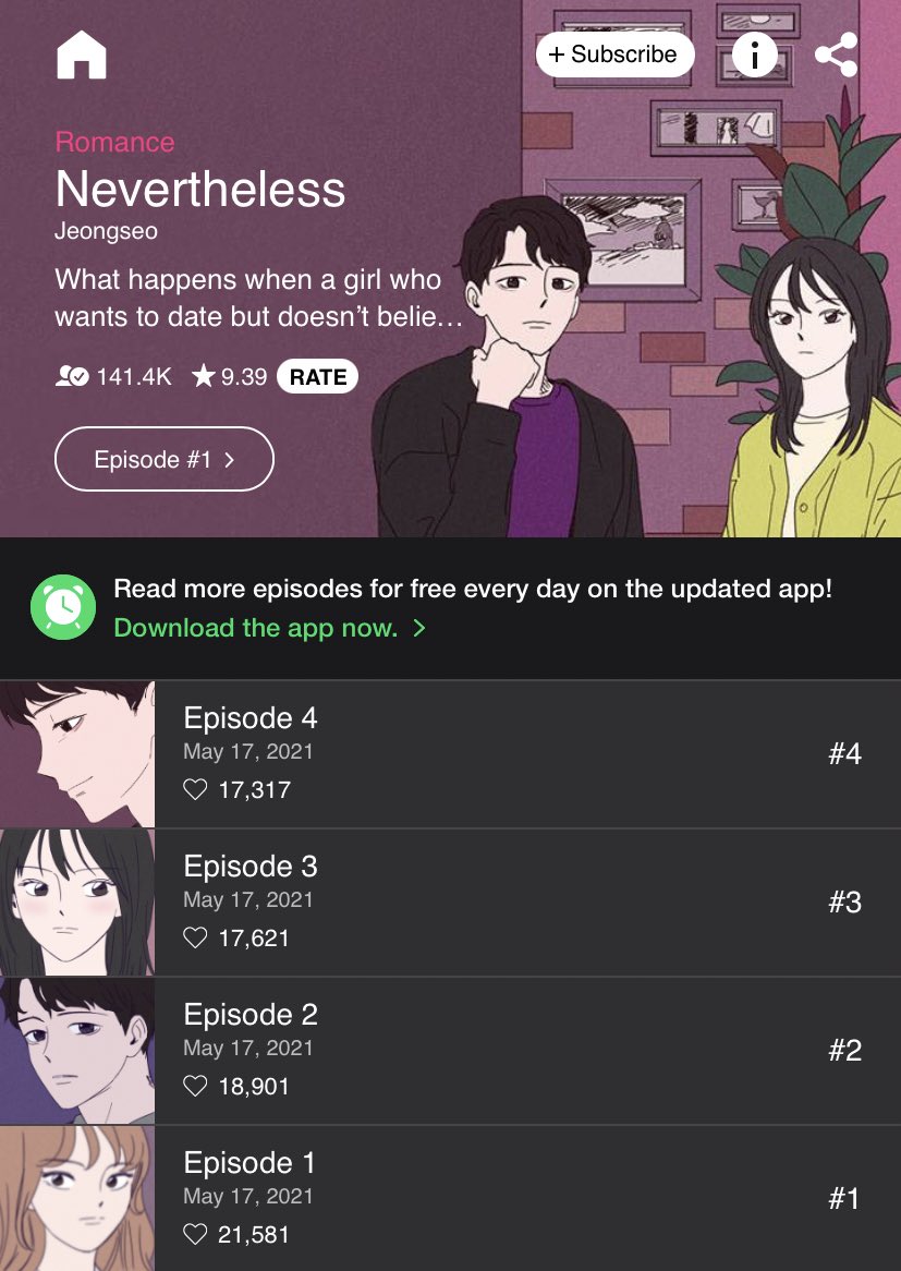 Nevertheless webtoon full