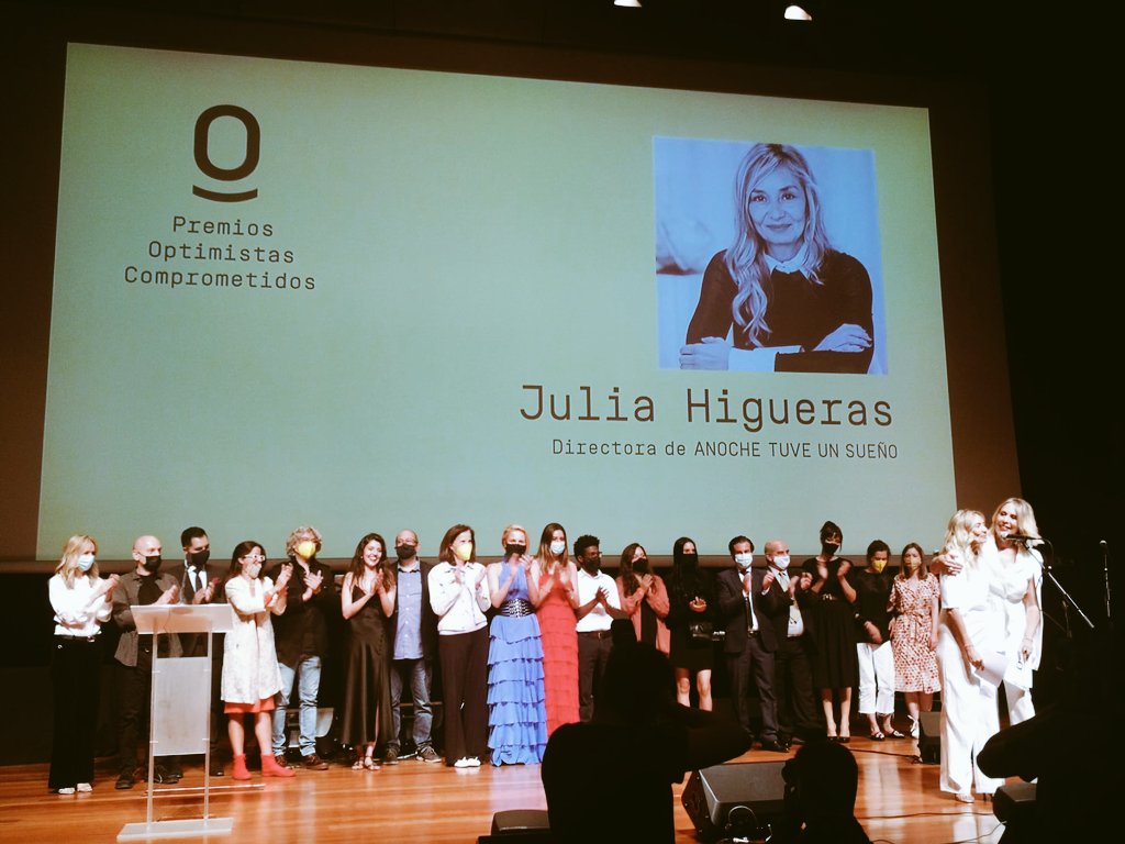 #premiosatus #optimistascomprometidos <a href="/ATUSmag/">Anoche Tuve Un Sueño</a> 
Maravillosa gala celebrada en Madrid. En el Museo Reina Sofía.
Un placer formar parte del #optimismocomprometido