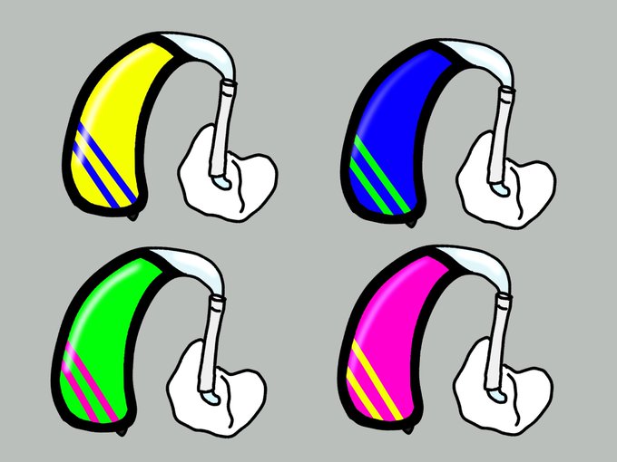 こんな補聴器あったらいいなのtwitterイラスト検索結果