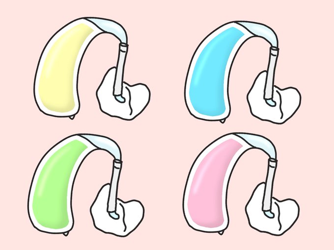 補聴器のtwitterイラスト検索結果