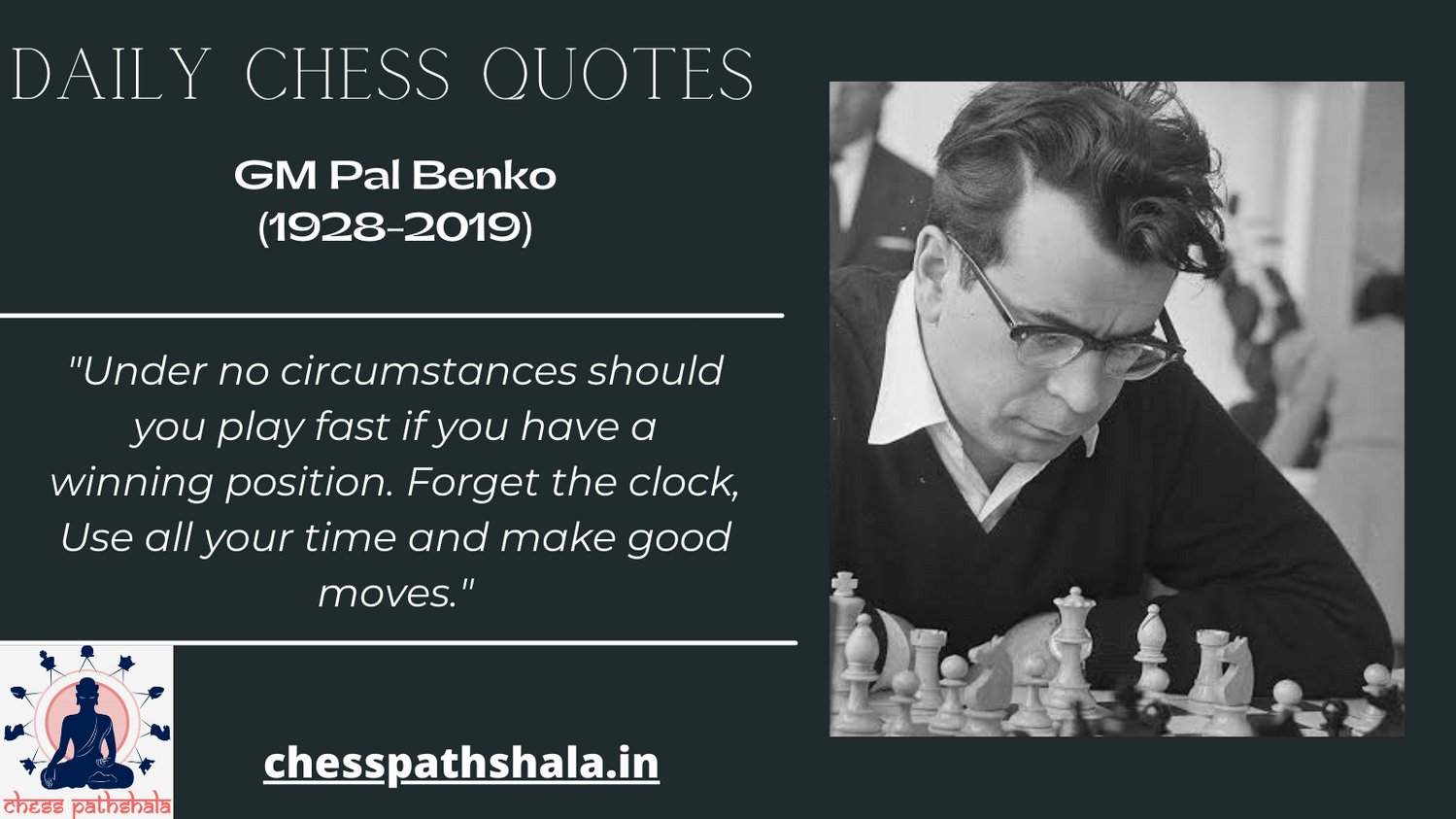 Pal Benko, 1928-2019