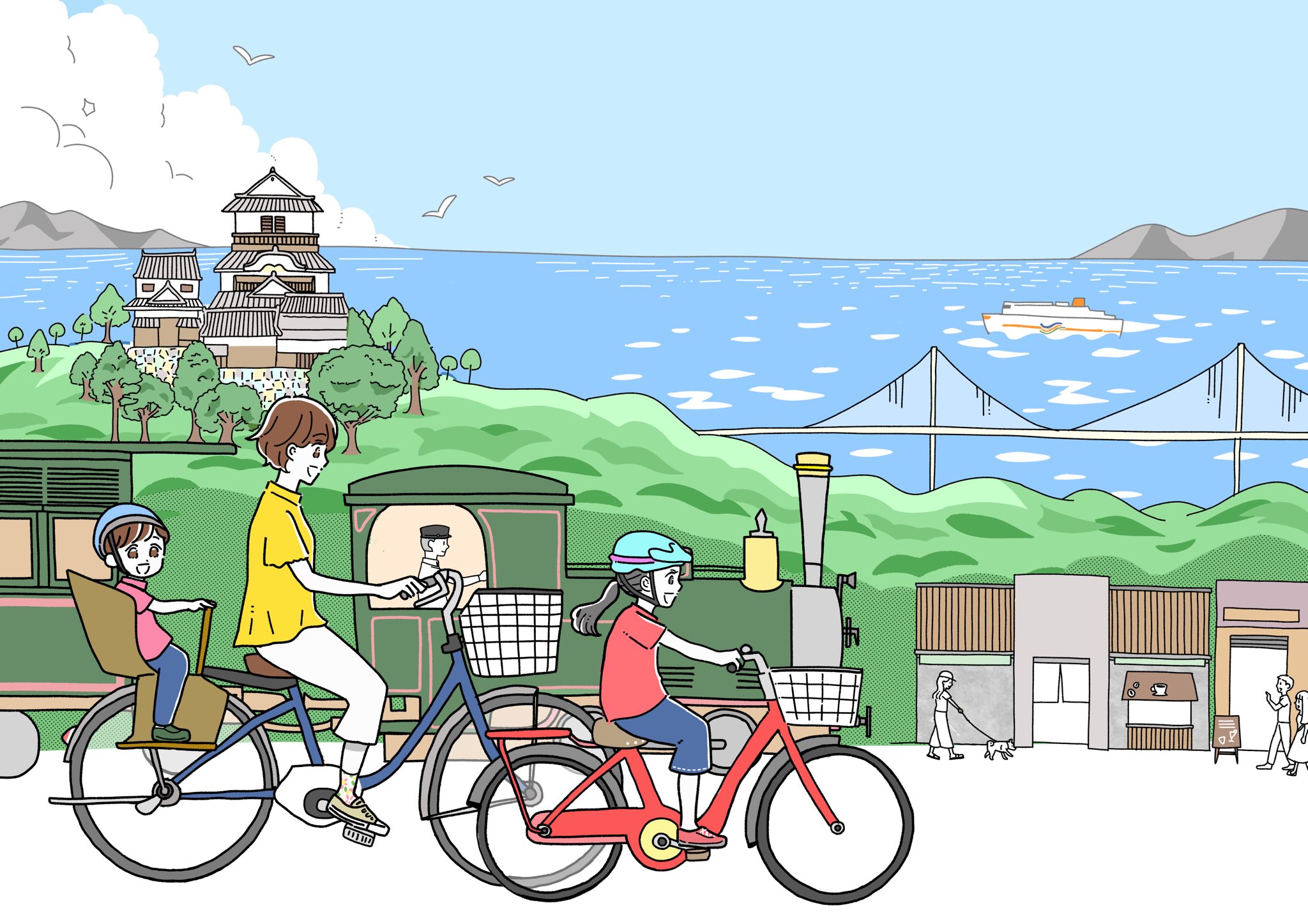 うみこ 愛媛のイラストレーター Yamaumiko35 Twitter